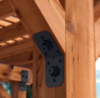 Support de support de poutre structurelle de cintre de solive d'acier inoxydable réglable pour le processus estampillé de construction de maison en bois