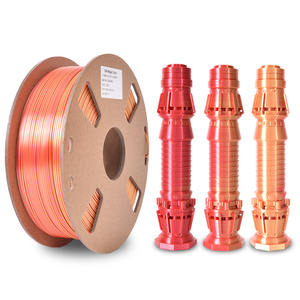 Пластиковая нить для 3D-печати, 1 кг, золотник, 1,75 мм, Двойной Шелковый двухцветный 2 вида цветов в 1 - Product Image 5