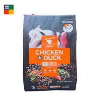 Sachets personnalisés en gros pour aliments pour animaux de compagnie (chiens et chats) avec impression hélio, fermeture éclair à 8 soudures latérales, qualité alimentaire, logo personnalisé, couleur CMYK