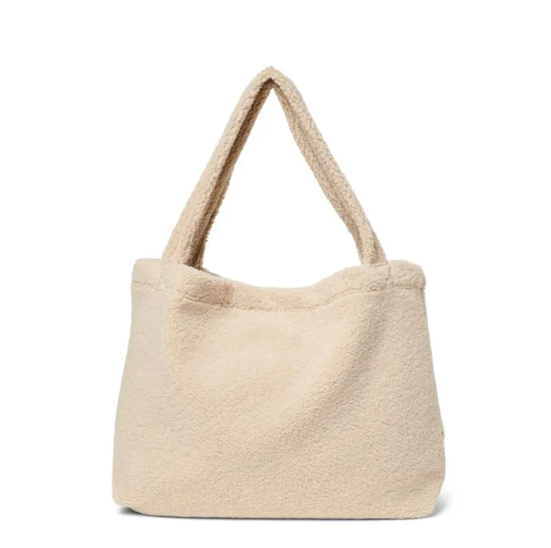 Women Teddy Tote Bag Large Shoulder Bag Top Handle Handbag