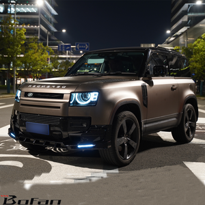 Cho Land Rover Defender chất lượng hàng đầu PP nhựa body Kit ROCK phong cách Front Lip với LED - Product Image 4