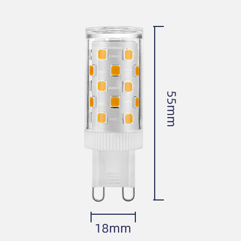 6 Stück G9 LED Glühbirnen 10W – Ersetzt 100W Halogen, 1000 Lumen, Kaltweiß 6000K, Nicht Dimmbar