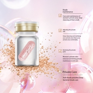 Yoni Pops Píldoras de desintoxicación femenina Estiramiento vaginal Cápsulas de reparación de erosión cervical Supositorios a base de ácido bórico para Vaginal - Product Image 2