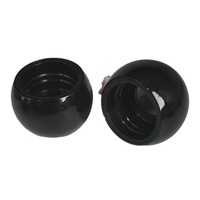 Collier diffuseur sphérique rond en plastique ABS de 28 mm pour bouteilles de parfum, d'huiles essentielles et d'aromathérapie