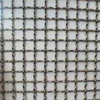 Feuille et rouleau de treillis métallique ondulé en acier inoxydable longue durée de vie pour le filtrage, la protection et la classification des particules