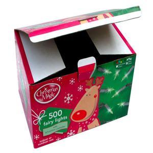 Cajas de embalaje para decoración de árbol de Navidad, cajas de papel Kraft de color marrón Natural, respetuosas con el medio ambiente - Product Image 2