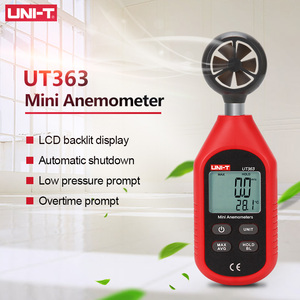 Anemómetro Digital Portátil UNI-T UT363 UT363BT, Medidor de Velocidad del Viento, Medidor de Temperatura, Pantalla LCD, Medidor de Flujo de Aire L60 - Product Image 2
