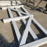 Clôture pour chevaux en PVC, 5 rails, clôture de paddock pour chevaux en vinyle blanc, système de clôture pour ferme équestre, kit complet