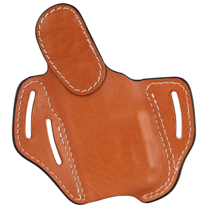 Fondina in Pelle Tipo Pancake per GL43X MOS e Sig P365 XMacro, 3 Slot, Compatibile con Ottica - Product Image 3
