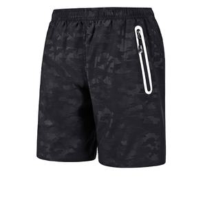 Pantalones Cortos Deportivos para Hombre al por Mayor de Alta Calidad con Diseño de Logotipo Personalizado, Pantalones Cortos de Algodón Negros Casuales Lisos - Product Image 4