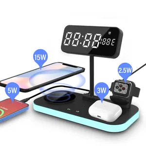 Newly Holder Phone 2In1 3In1 3-In-1 Portable Foldable 3In 2 3 4 6 In 1 Folding Wireless 15W Magnetic Fast Charger For phone