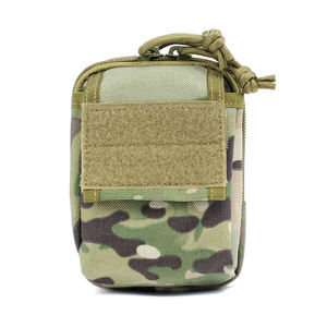 TONMO Pochette Tactique Personnalisée en Nylon 1000D Marron <span class=keywords><strong>Coyote</strong></span> Imperméable pour Téléphone, Système Molle, Outil de Survie Extérieur, Étui EDC pour Course à Pied - Product Image 6