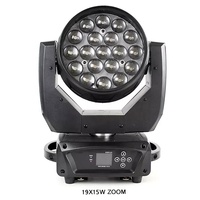 Botai dj disco 19x15W lumières de lavage led zoom tête mobile faisceau lumineux