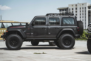 Jantes en alliage <span class=keywords><strong>Wheelman</strong></span> 17x9 18x9 20x9 5x127 5x150 6x139.7 6x135 tout-terrain 4x4, nouvelle finition noire, rénovation/mise à niveau - Product Image 6