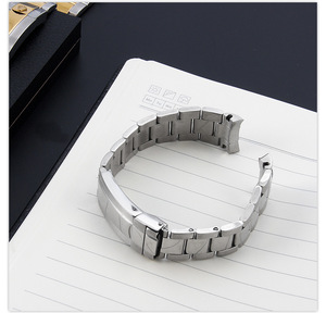 Bracelet de montre en acier inoxydable massif haut de gamme 20mm 21mm maillons à vis réglables fermoir jubilé pour montres de plongée RLX - Product Image 4