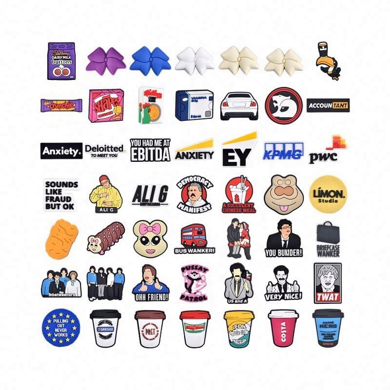 Australian Team Small Size PVC Soft Adhesive Patch Mobile Phone Case Decoration DIY Accessories Shoe Decorations