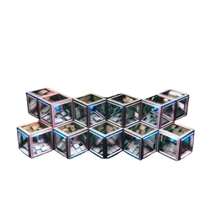 Magic Cube DJ CABINET Quadratisches Modul Passen Sie die LED-Anzeige für den Nachtclub ktv an