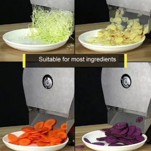 Cortador de frutas eléctrico ajustable, máquina para cortar frutas, verduras, patatas, limón, suministro de exportación - Product Image 4