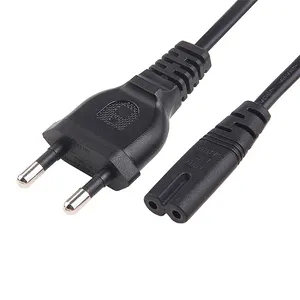 Heng-well 2 Pin Extensão Plug KC Aprovação 2.5A 250V AC Coréia Cabo De Alimentação