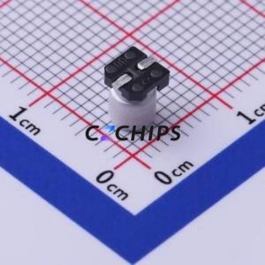 Condensateur électrolytique en aluminium SMD UWX1E4R7MCL1GB, SMD, D4xL5.4mm 4.7uF 20% 25V 16mA-120Hz - Product Image 2