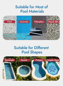 NF114 Nettoyeur de <span class=keywords><strong>piscine</strong></span> robotisé de haute qualité, <span class=keywords><strong>robot</strong></span> nettoyeur automatique sans fil, équipement de nettoyage portable pour les piscines enterrées - Product Image 3