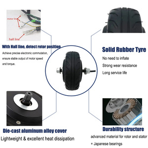 5 Inch <strong>36V</strong> 250W 30Km/h Rear Hub Motor Cheap <strong>Electric</strong> Brushless Gearless Hub Drive Motors <strong>Electric</strong> Kick <strong>Scooter</strong> Bldc <strong>Engines</strong> - Product Image 2