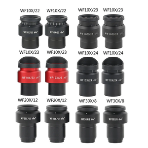 스테레오 현미경용 조정 가능한 디옵터 접안 렌즈 WF10X/22 WF10X/24 WF20X/12 WF30X/8 하이 아이포인트 30mm 장착 크기 - Product Image 2