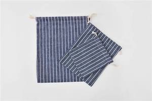 Bolsa de Pan de Lino Reutilizable Ecológica con Cordón, para Guardar y Conservar Alimentos, Personalizable - Product Image 2