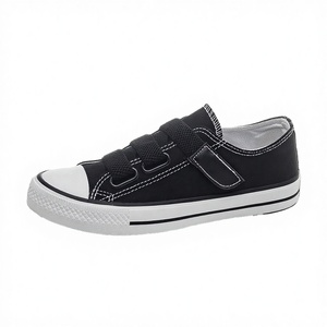 New Fashion Casual Women's <b>Canvas</b> Shoes Breathable Lightweight Autumn/Spring/Summer PVC Insole Lace-up - Product Image 3