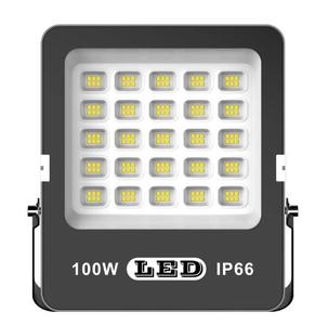 Reflector LED de 100W AC185V-265V/AC110V-265V IP67, Cuerpo de Aluminio Fundido a Presión, Chips SMD 2835, Montaje en Suelo, Garantía de 2 Años, Alto CRI - Product Image 3