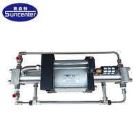 Kompresor Hidrogen Pneumatik Argon/Helium/Nitrogen/CH4 Pompa Kompresor Gas Bertenaga Udara