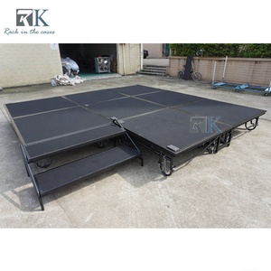 Escenario Plegable de Acero RK con Altura Ajustable de 40cm y 60cm para Banquetes de Hotel - Product Image 5