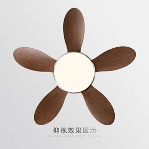 <b>Ceiling</b> Fan <b>Light</b> With Led Bulb 50000 Hours Lifespan For Living Room And Study - Product Image 2