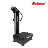 Plateforme vibrante en aluminium Maketec 1000W, appareil d'exercice portable pour le corps entier, pour la remise en forme et la perte de poids à domicile