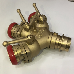 Raccord <span class=keywords><strong>de</strong></span> Diversion Incendie <span class=keywords><strong>3</strong></span> <span class=keywords><strong>Voies</strong></span> en Laiton Pur, Direct Usine, Entrée 80 Sortie 65, Raccord en Y pour Tuyau d'Incendie 80*65, pour la Lutte Contre l'Incendie - Product Image 4