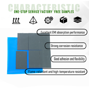 Feuille composite absorbante et conductrice thermiquement pour le blindage électromagnétique RF des micro-ondes et les appareils de communication <span class=keywords><strong>haute</strong></span> <span class=keywords><strong>fréquence</strong></span> - Product Image 3