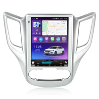 Lecteur DVD de voiture avec écran tactile Tesla 9,7 pouces, Android Auto et CarPlay sans fil, GPS, radio pour Changan CS35 2013-17, unité centrale pour tableau de bord