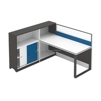 Postes de travail en cubicle, cloisons de bureau intelligentes avec bureaux modulaires, solutions de mobilier de bureau pour hôpitaux et immeubles de bureaux