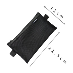 Pochette en filet de nylon pour crayons, sac de rangement et d'organisation scolaire, étui de bureau pour documents, organiseur de fournitures d'examen - Product Image 2