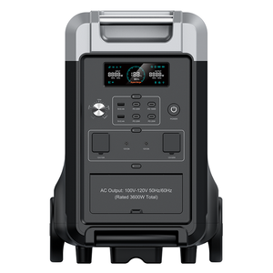SAMAS N051 3600W Portable Power Station 2000W Solar Panels Pure Sine Wave Hybrid Outdoor Generator <b>Mobile</b> <b>Battery</b> High Capacity - Product Image 4
