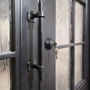 <span class=keywords><strong>Porte</strong></span> extérieure en fer forgé des Philippines, entrée principale, style coulissant, avec anodisation par cuisson, <span class=keywords><strong>grille</strong></span> de sécurité pour ferme, villa - Product Image 4