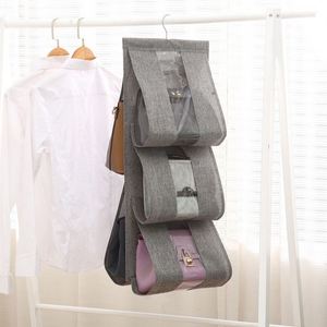 New Design 5-Layer Hanging Foldable Storage Baskets for <b>Wardrobe</b> & Clothing Multifunctional <b>Shoe</b> Rack Organizer - Product Image 4