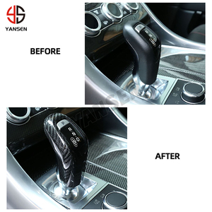 Kit intérieur de luxe en fibre de carbone sèche pour le levier de vitesses pour Land Rover Range Rover Sport 2014-2017 - Product Image 3