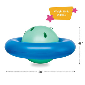 Giocattolo Gonfiabile in PVC per Bambini, <span class=keywords><strong>Altalena</strong></span> a <span class=keywords><strong>Dondolo</strong></span> con Palla Rotante per Sport all'Aperto - Product Image 2