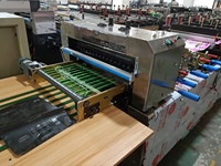Machine de fabrication de sacs à fermeture éclair à trois soudures latérales pour la protection des fruits (mangues), moteur haute productivité, Chine