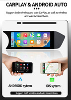 Écran d'affichage Lcd de voiture Linux 8.8 pouces pour Mercedes C GLC W204 W205 W447 IPS écran tactile WIFI SIM Carplay Radio multimédia