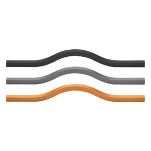 Poignées de meubles modernes en alliage d'aluminium poignées de tiroir de porte d'armoire de cuisine pour chambre à coucher extérieure accessoire de commode de garde-robe - Product Image 1