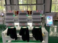 Recommander 3 têtes Mini chapeau bon marché Machines à broder par ordinateur à vendre