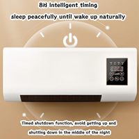 Lovfe Vente en Gros Maison 1800W Chauffage d'Appoint Électrique Mural Sans Conduit avec Télécommande PTC et Thermostat