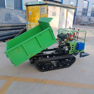 <span class=keywords><strong>Mini</strong></span>-dumper à chenilles en caoutchouc tout-<span class=keywords><strong>terrain</strong></span> 700 kg, prix réduit, vente chaude, transport hydraulique - Product Image 4
